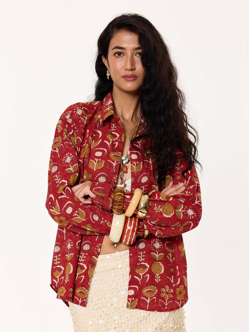 Terra Flora Printed Shirt