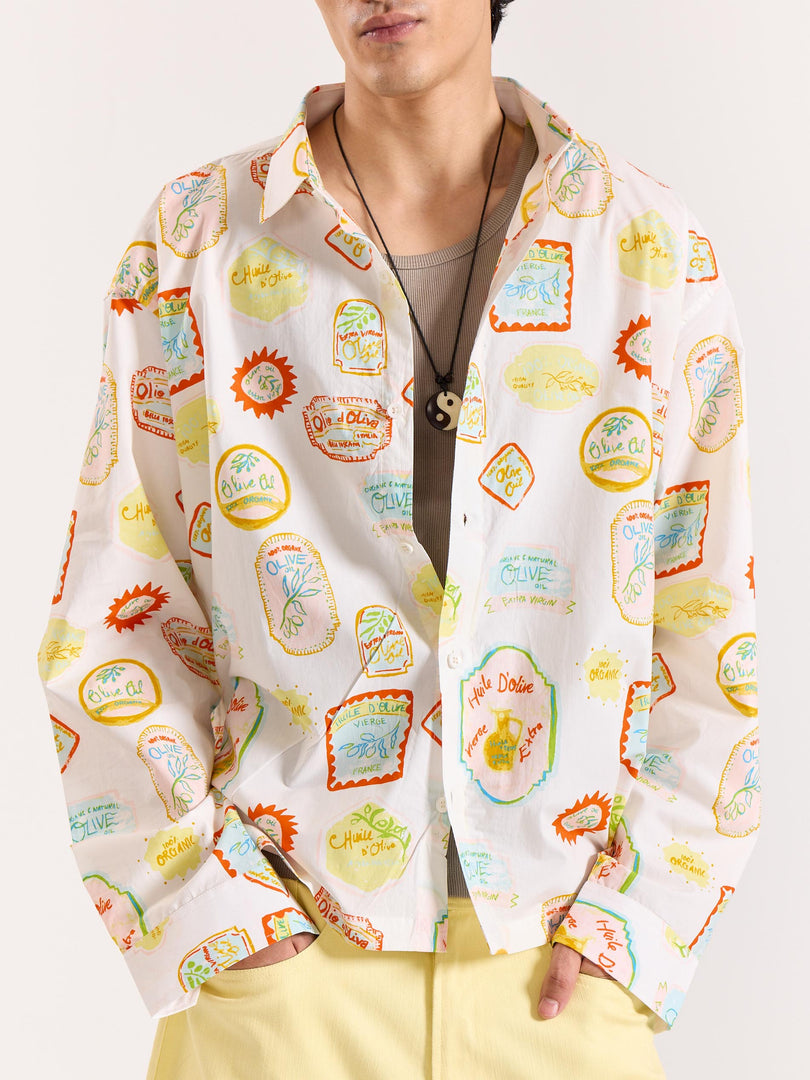 Tuscan Summer Printed Shirt