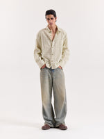Load image into Gallery viewer, Vanilla Matcha Checkered Cropped Shirt