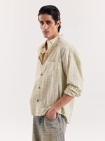 Load image into Gallery viewer, Vanilla Matcha Checkered Cropped Shirt