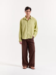 Vivid Jade - Drape Shirt