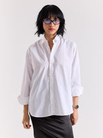 Load image into Gallery viewer, White Poplin Shirt