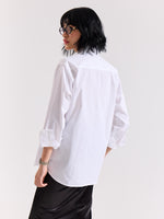 Load image into Gallery viewer, White Poplin Shirt