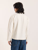 Load image into Gallery viewer, Off-White Loose Fit Cropped T-Shirt