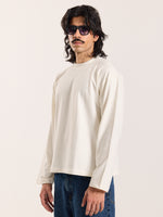 Load image into Gallery viewer, Off-White Loose Fit Cropped T-Shirt