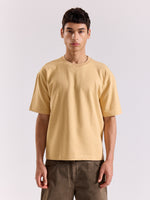 Load image into Gallery viewer, Beige Loose Fit Cropped T-Shirt